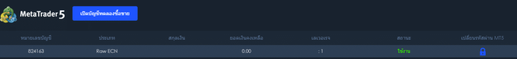 ขั้นตอนการเปิดบัญชีขั้นตอนที่ 5