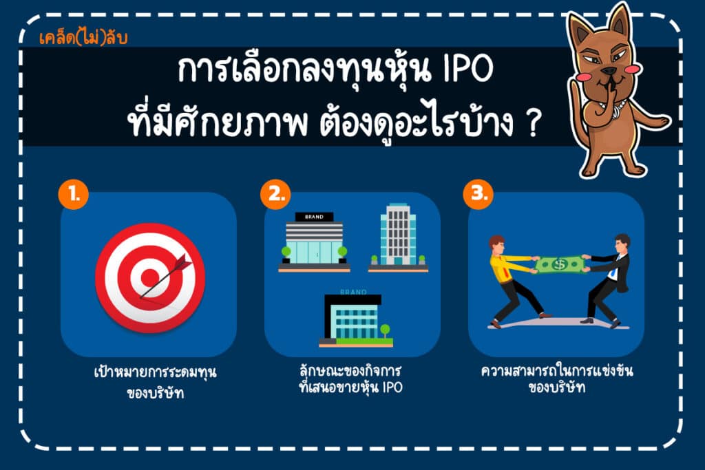 05-การเลือกลงทุนหุ้น-IPO-ที่มีศักยภาพ-ต้องดูอะไรบ้าง การลงทุนหุ้น IPO