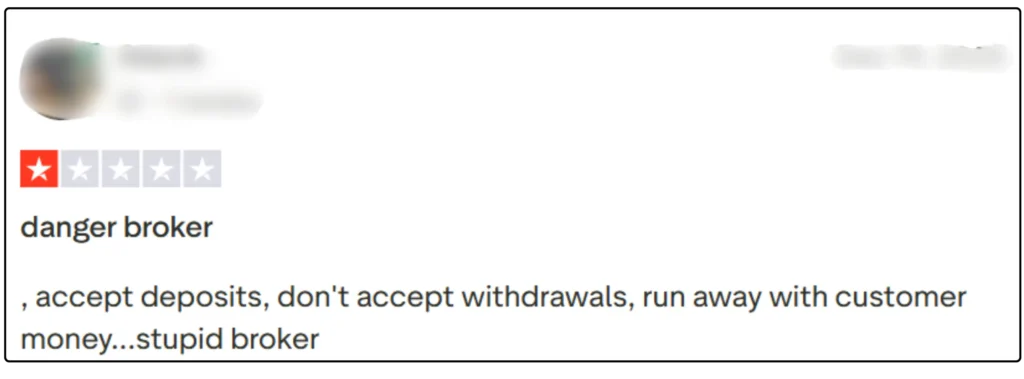 รีวิวโบรกเกอร์ VT Markets จาก Trustpilot คนที่1