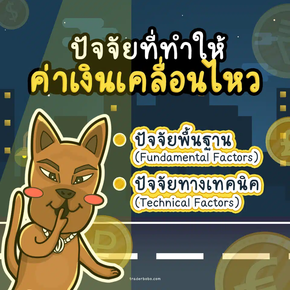 ปัจจัยใดบ้างที่ส่งผลให้ค่าเงินเคลื่อนไหว