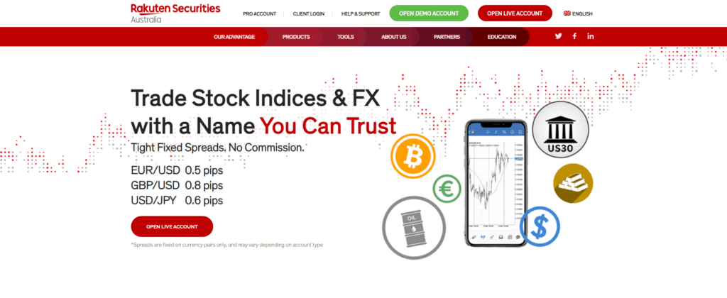 Rakuten Securities Australia ดีไหม!? รีวิวจัดเต็ม รวมทุกจุดเด่น - ด้อย