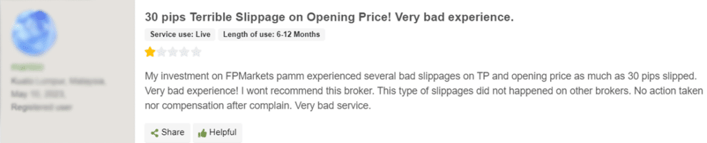 รีวิว FP Markets