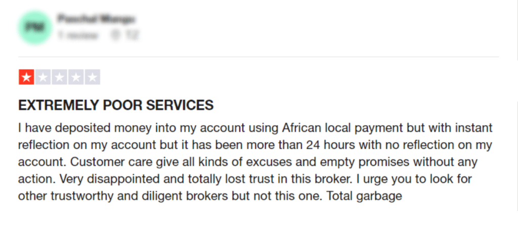 รีวิว FXTM ดีไหมจากผู้ใช้งานคนที่ 1