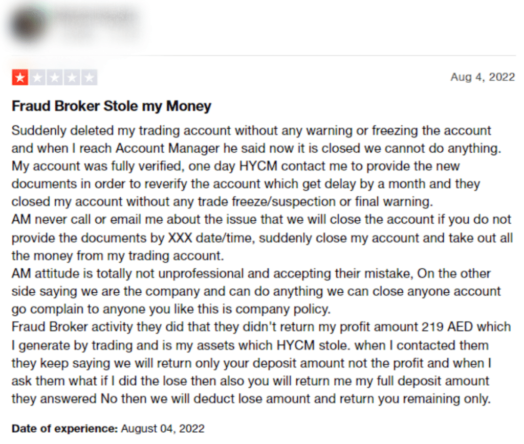 รีวิว HYCM