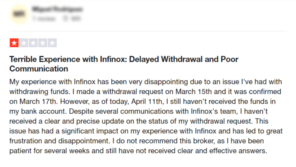 Infinox website1 รีวิว Infinox