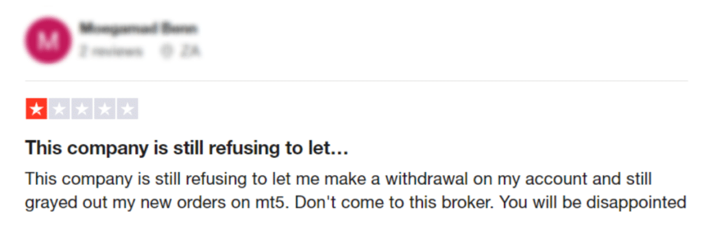 Infinox website3 รีวิว Infinox