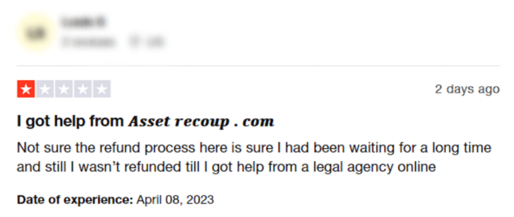 รีวิว Roboforex จากผู้ใช้จริงใน Trustpilot 1.2