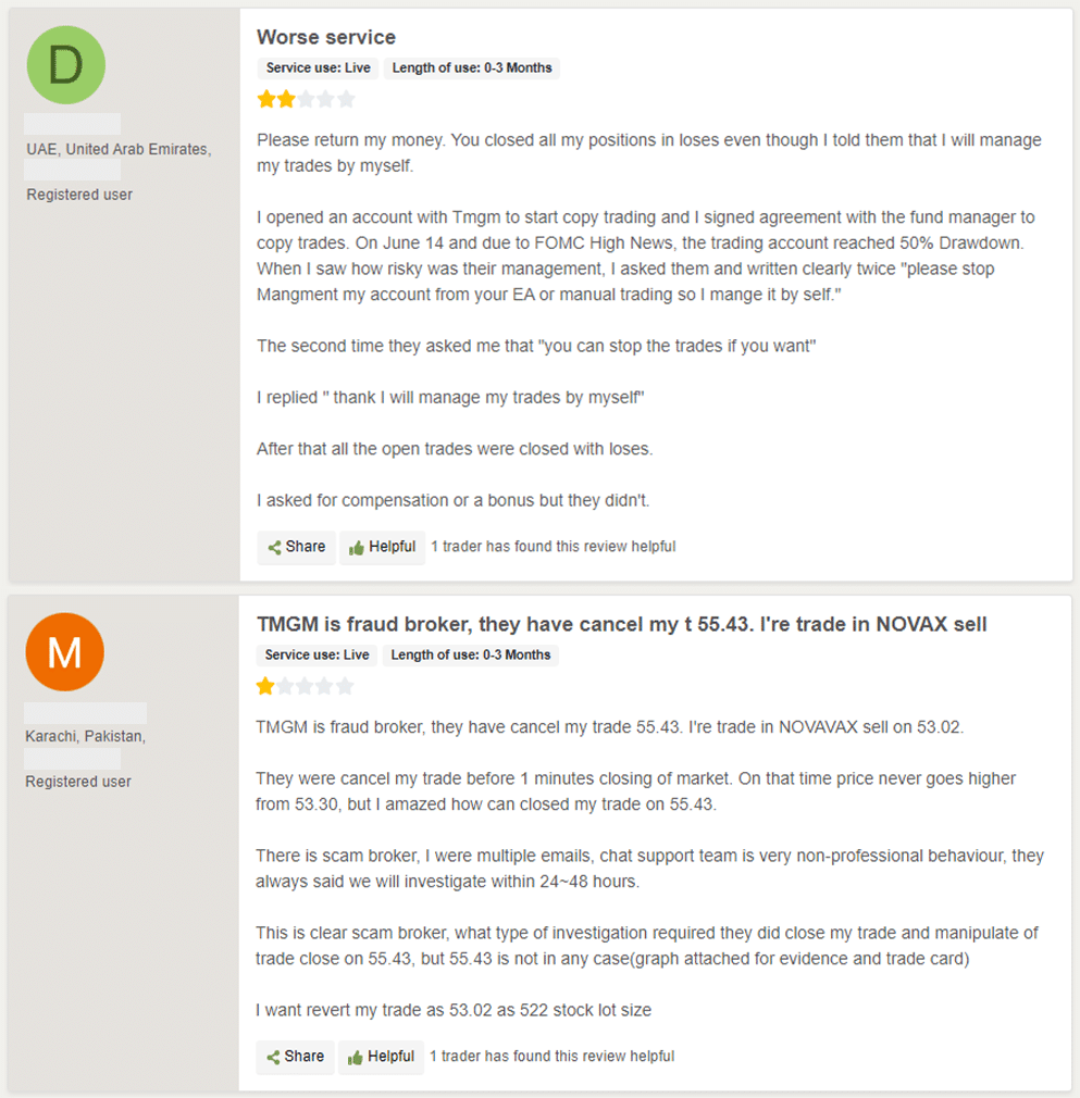 รีวิว TMGM จากผู้ใช้งานจริง 1 และ 2 รีวิว TMGM จากผู้ใช้งานจริง 1 และ 2