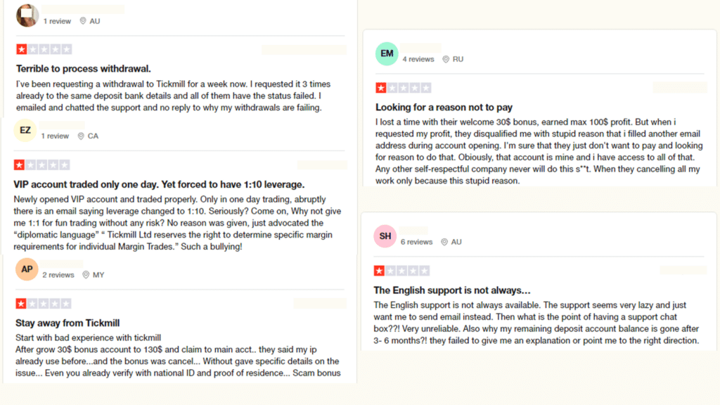 รีวิว Tickmill จากผู้ใช้งานจริง 2