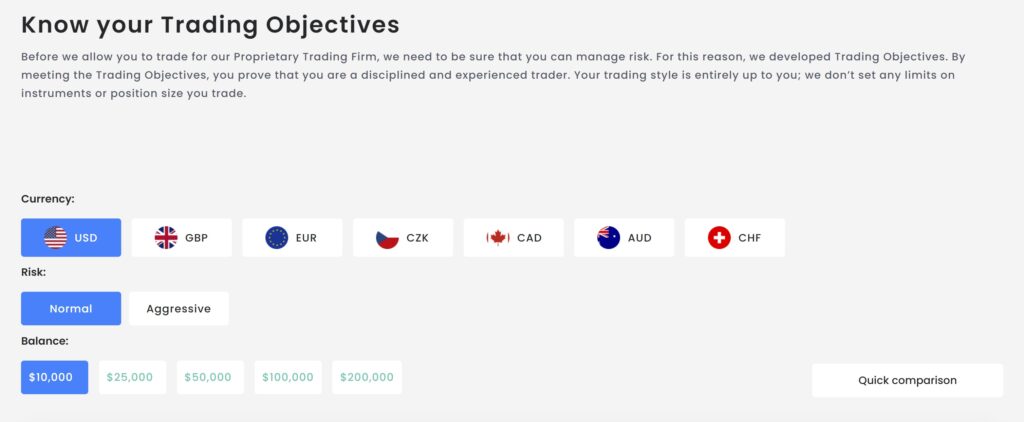 สอบ FTMO คือ สกุลเงินที่ใช้ในการสอบกองทุน FTMO