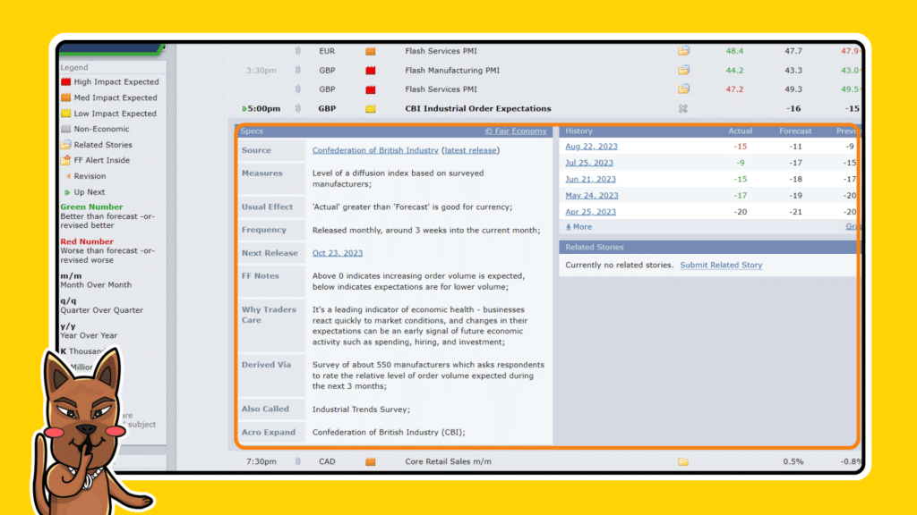 วิธีดูข่าว Forex Factory วิธีดูข่าว Forex Factory รายละเอียดข้อมูลข่าว 2