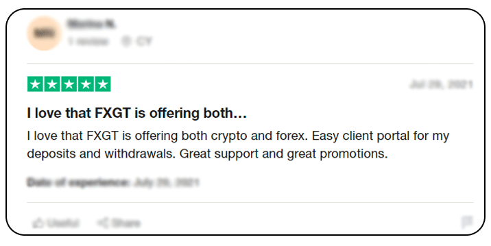 จุดเด่นและภาพรวมรีวิว FXGT.com ดีไหม? รีวิว FXGT.com ดีไหมจากผู้ใช้จริง 2