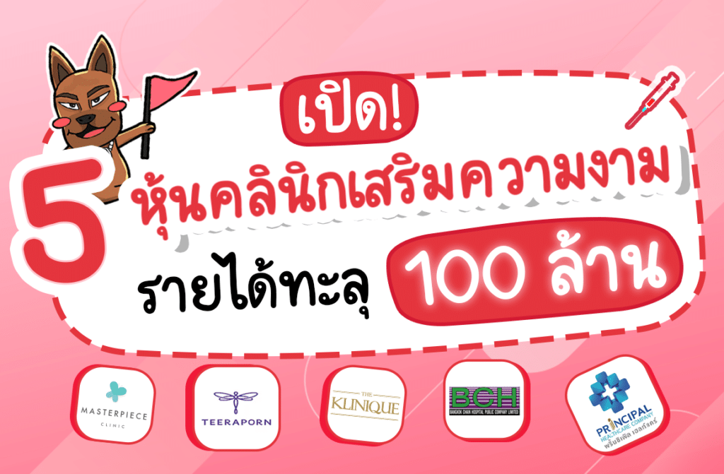 หุ้นคลินิกเสริมความงาม 2566 หุ้นคลินิกเสริมความงาม 2566