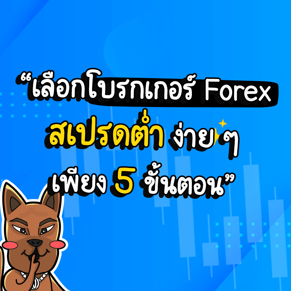 วิธีเลือกโบรกเกอร์สเปรดต่ำ 2025