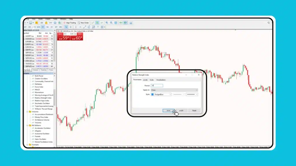 วิธีการเพิ่ม Divergence Indicator ใน MT5 ขั้นตอนที่ 3 วิธีการเพิ่ม Divergence Indicator ใน MT5 ขั้นตอนที่ 3