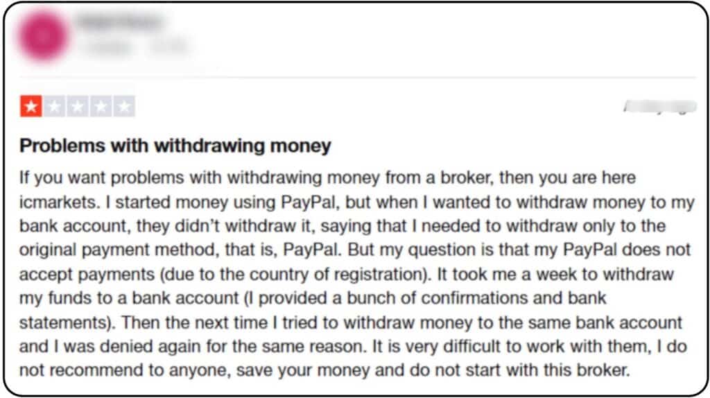 รีวิว IC Markets จากผู้ใช้จริงคนที่ 1 รีวิว IC Markets จากผู้ใช้จริงคนที่ 1