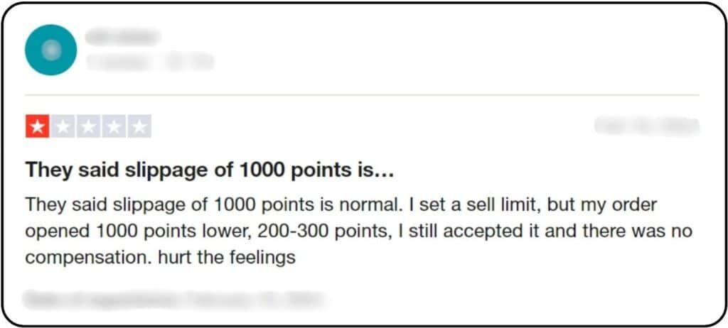 IC Markets เกิด Slippage IC Markets เกิด Slippage