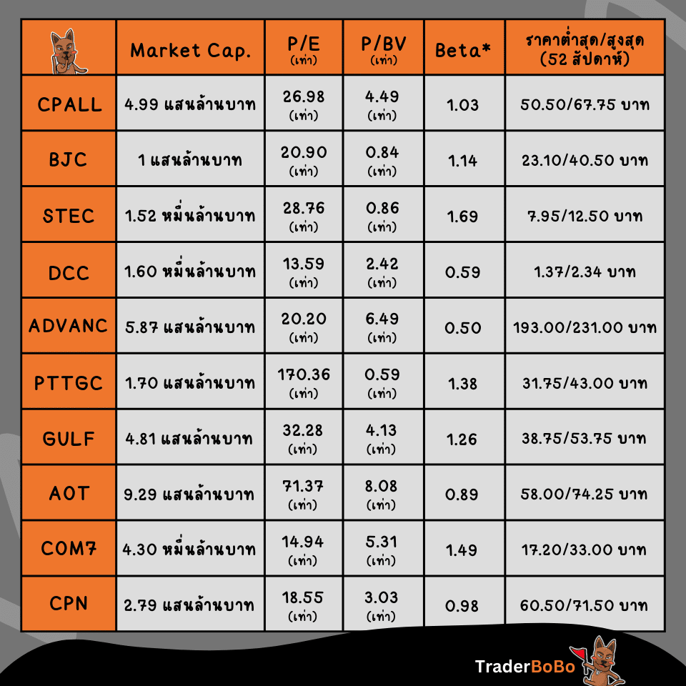 หุ้นน่าลงทุน 2567 หุ้นน่าลงทุน 2567