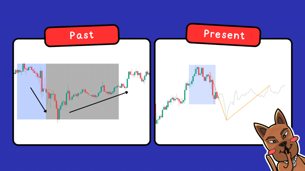 วิธียืนยันสัญญาณในแนวโน้มขาลง the next pivot การวิเคราะห์พฤติกรรมราคาในอดีต the next pivot