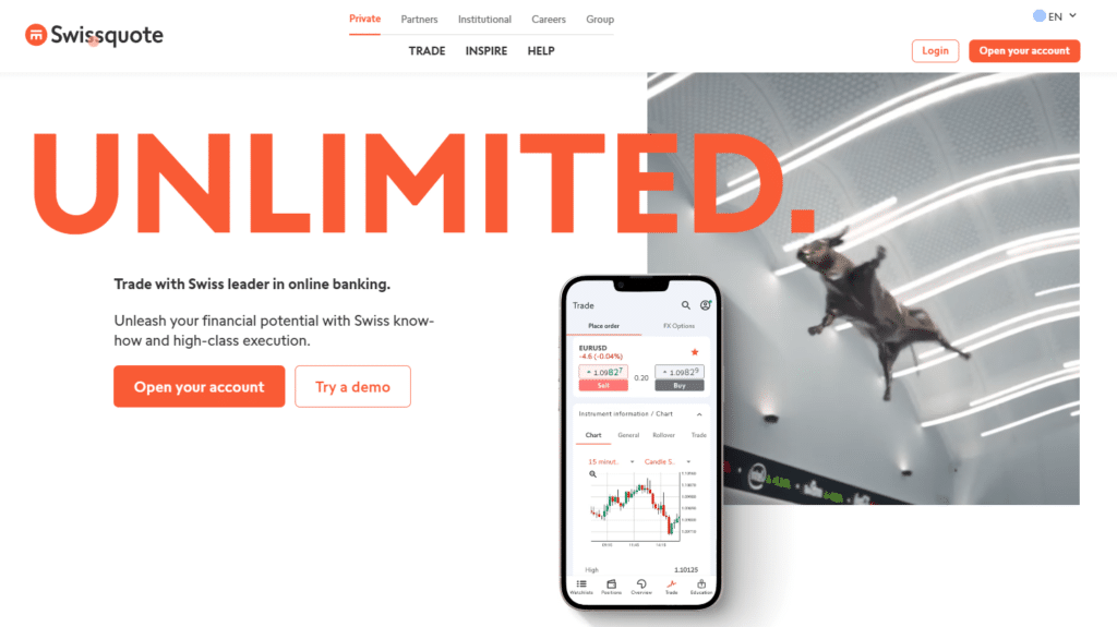 หน้าเว็บไซต์ Swissquote โบรกเกอร์ที่น่าเชื่อถือในไทย หน้าเว็บไซต์ Swissquote โบรกเกอร์ที่น่าเชื่อถือในไทย