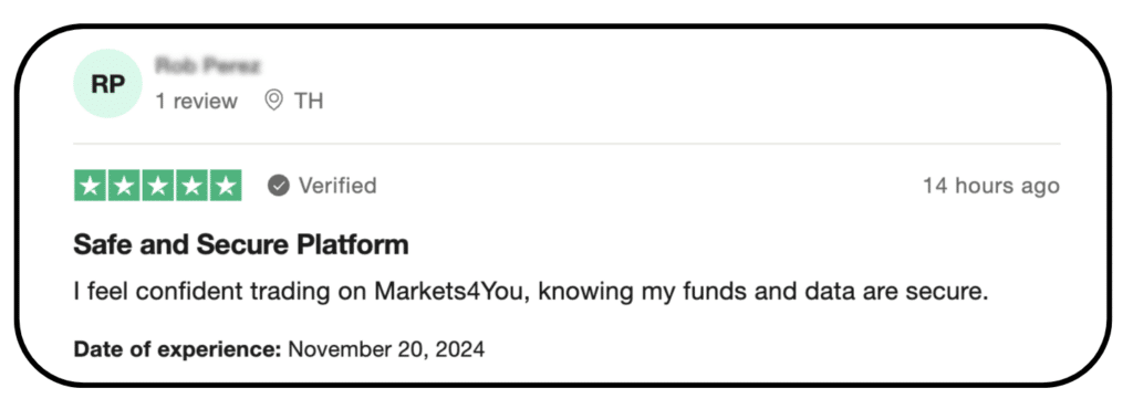 รีวิว Markets4you จากผู้ใช้งานจริง 1 รีวิว Markets4you จากผู้ใช้งานจริง 1