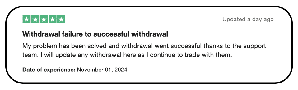 รีวิว Titan FX จาก Trustpilot คนที่ 1 รีวิว Titan FX จาก Trustpilot คนที่ 1