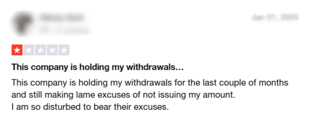 รีวิว BDSwiss จากผู้ใช้งานคนที่ 1