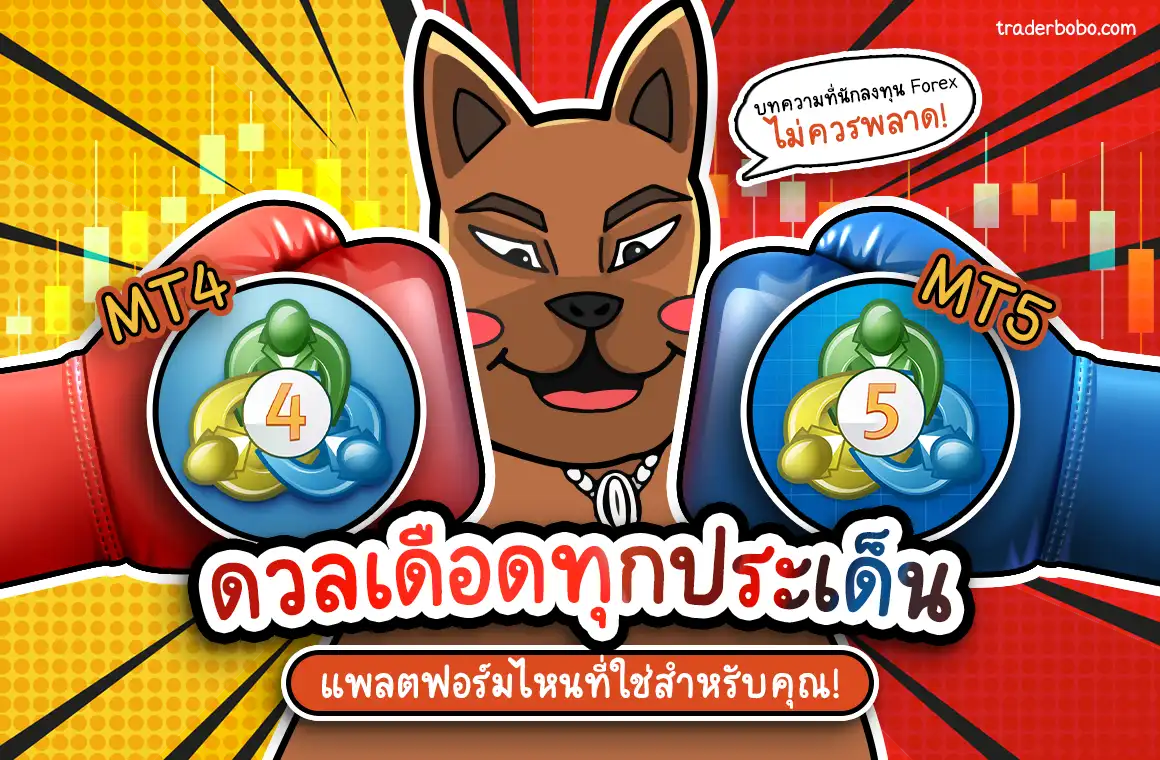 แพลตฟอร์มการเทรด MT4 Vs MT5 คืออะไร