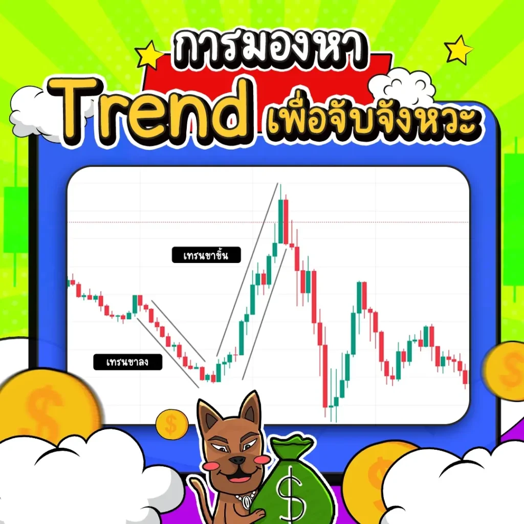 การมองหา Trend เพื่อจับจังหวะ การมองหา Trend เพื่อจับจังหวะ
