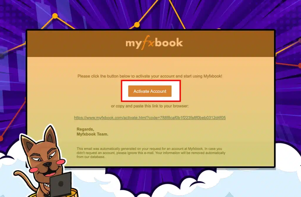 วิธีการสมัครและเชื่อมต่อบัญชีเทรดกับ Myfxbook ขั้นตอนที่ 4 วิธีการสมัครและเชื่อมต่อบัญชีเทรดกับ Myfxbook ขั้นตอนที่ 4