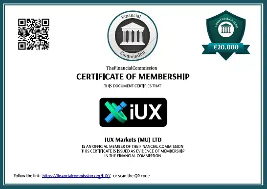 ใบอนุญาต The Financial Commission ของ IUX ใบอนุญาต The Financial Commission ของ IUX