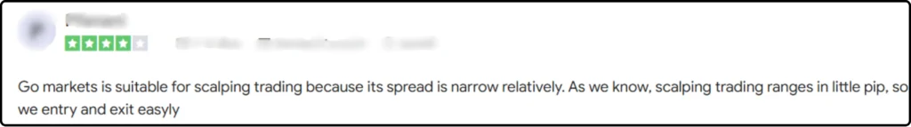 รีวิว Go Markets จากผู้ใช้คนที่ 4 รีวิว Go Markets จากผู้ใช้คนที่ 4